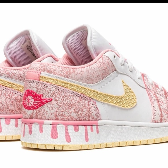 Jordan Shoes - Jordan Brand Air Jordan 1 Low SE "Paint Drip" GS Men’s 8.5 Women’s 10